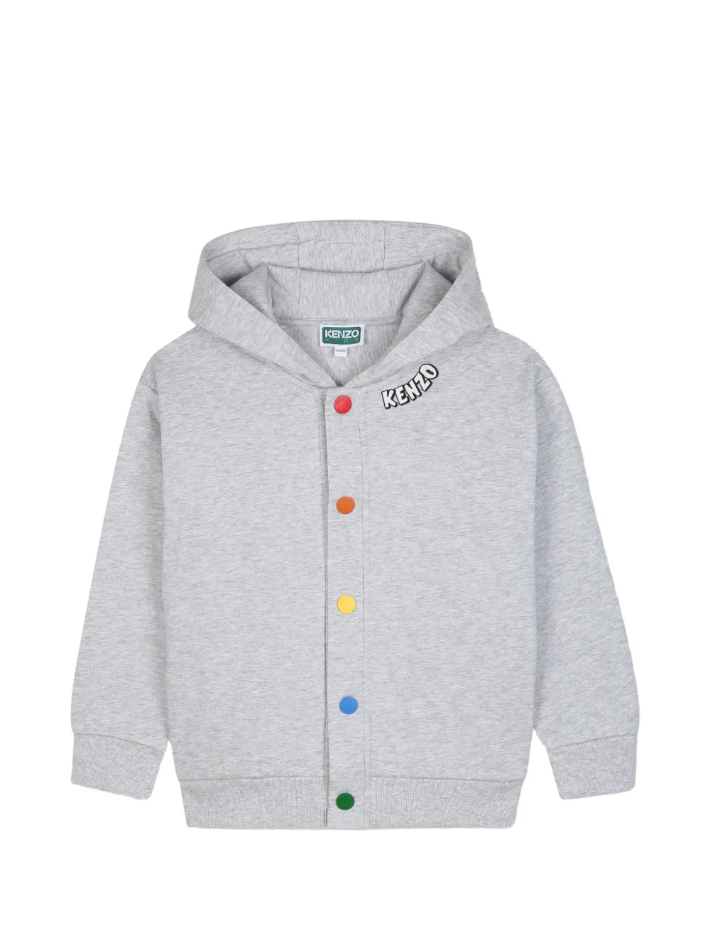 Kenzo Kids Felpa con cappuccio - Grigio