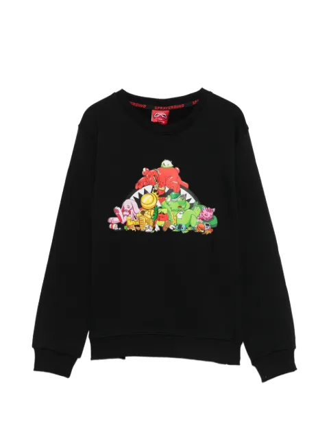 Sprayground graphic-print sweater