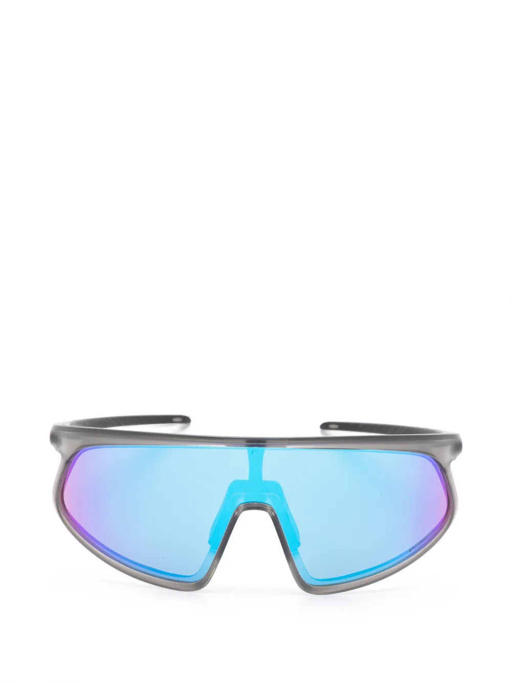 Oakley Occhiali da sole con lenti a specchio - Grigio