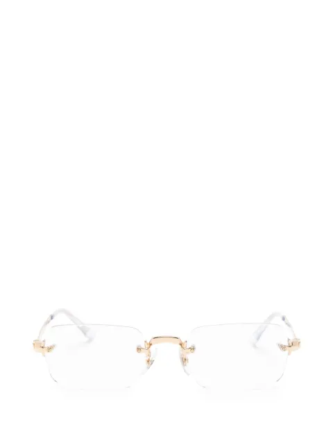 Ray-Ban A$AP Rocky rectangle-frame glasses