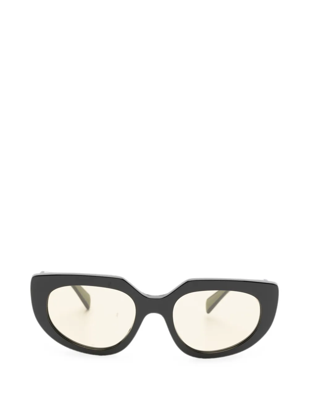 Prada Eyewear Sonnenbrille mit geometrischem Gestell - Schwarz