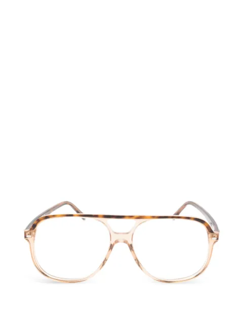 Ray-Ban tortoiseshell-effect glasses