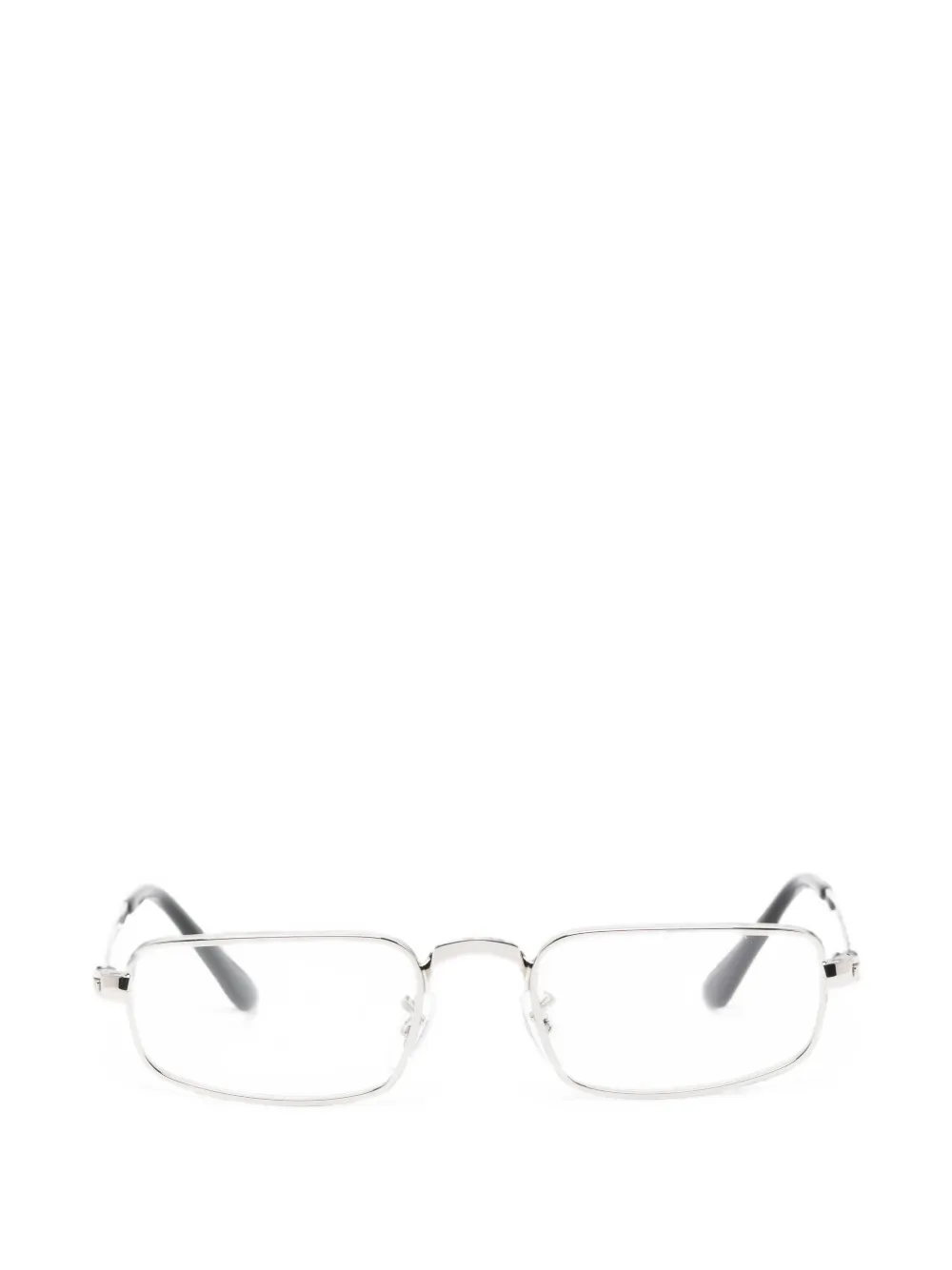 Ray-Ban rectangle-frame glasses - Argento