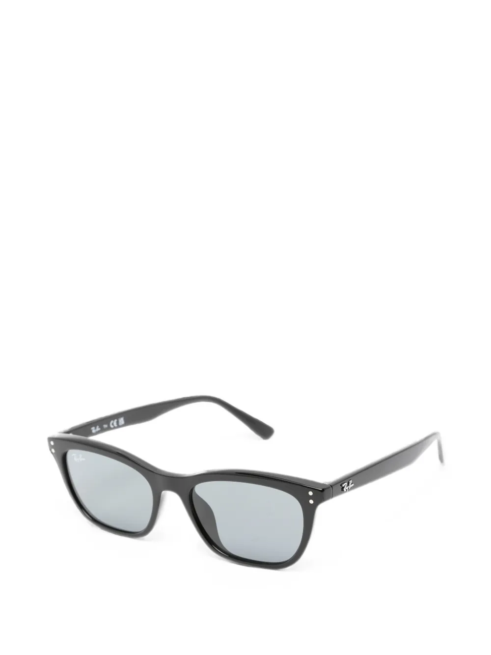Ray-Ban Zonnebril met vierkant montuur Zwart