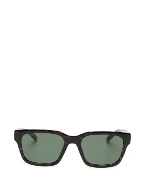 Gucci Eyewear Web stripe square-frame sunglasses