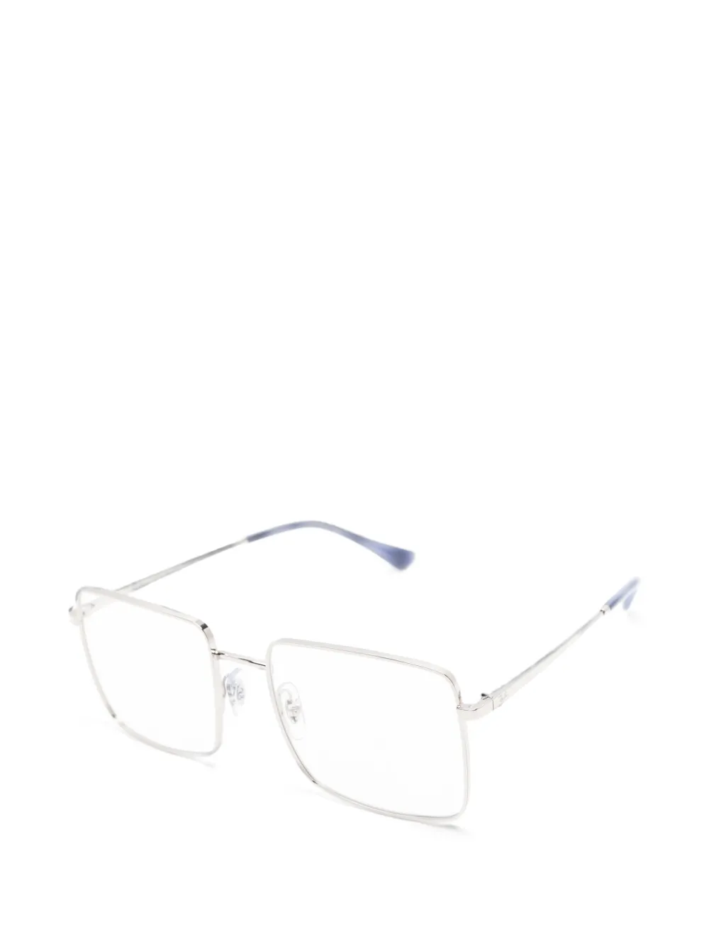 Ray-Ban Brix bril met vierkant montuur Zilver