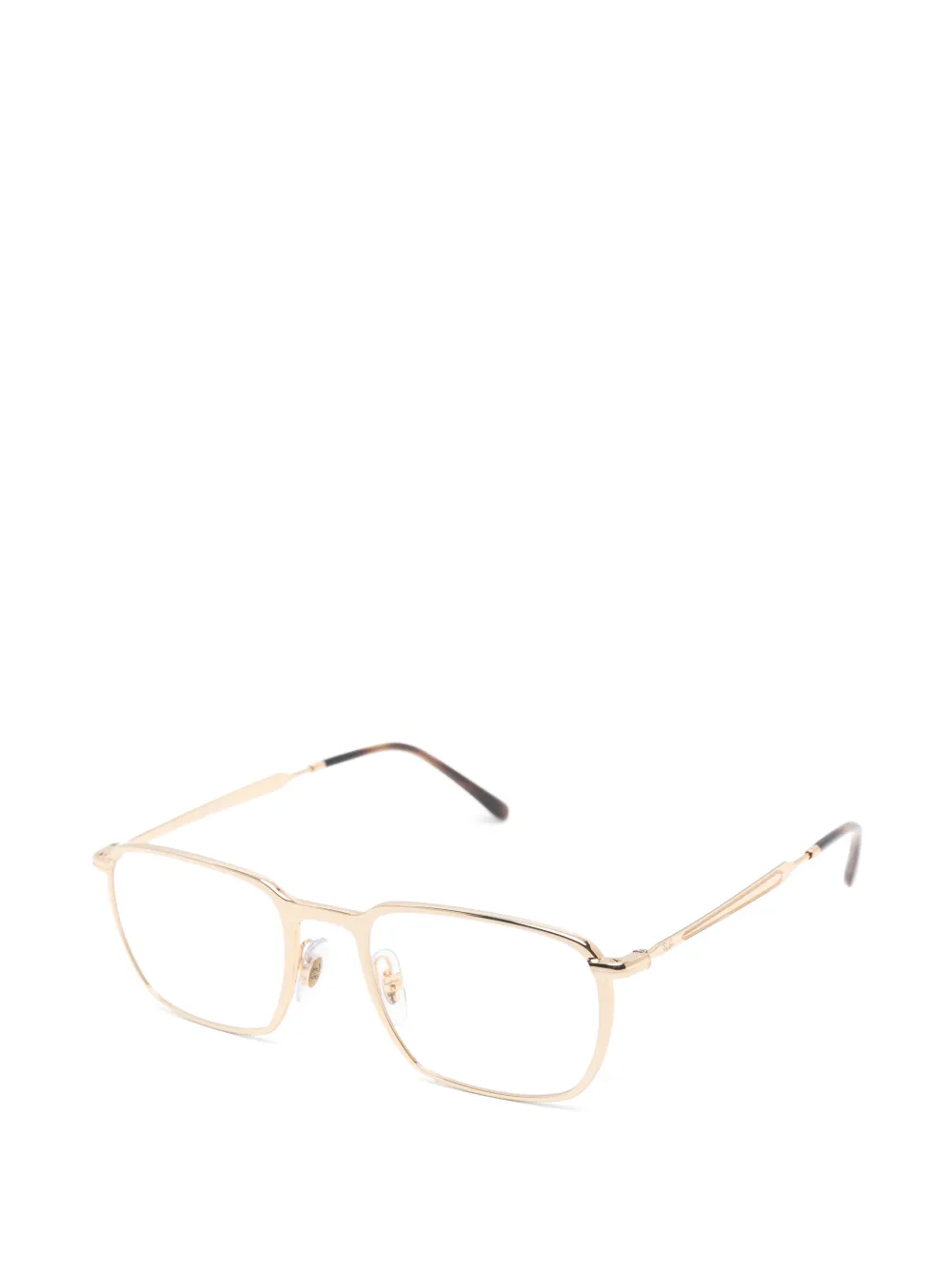 Ray-Ban Bril met geometrisch montuur Goud