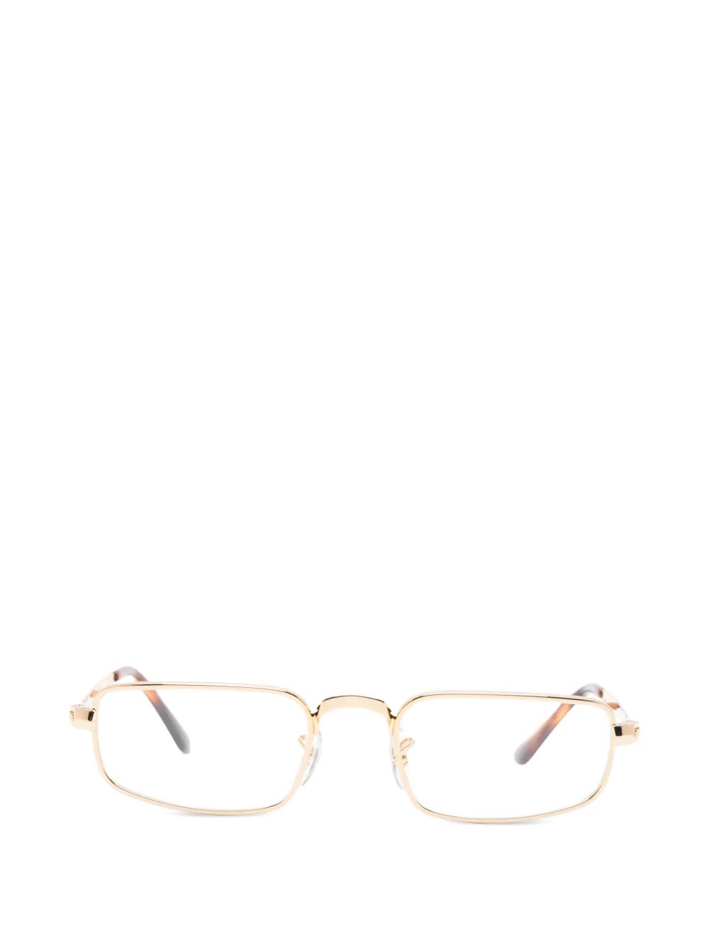Ray-Ban x A$AP Rocky rectangle-frame glasses - Oro