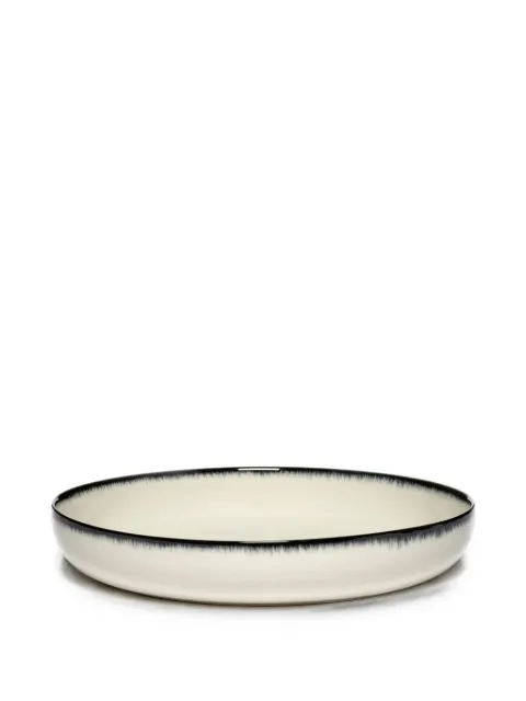 Serax Dé contrast-trim glazed bowls (set of two)
