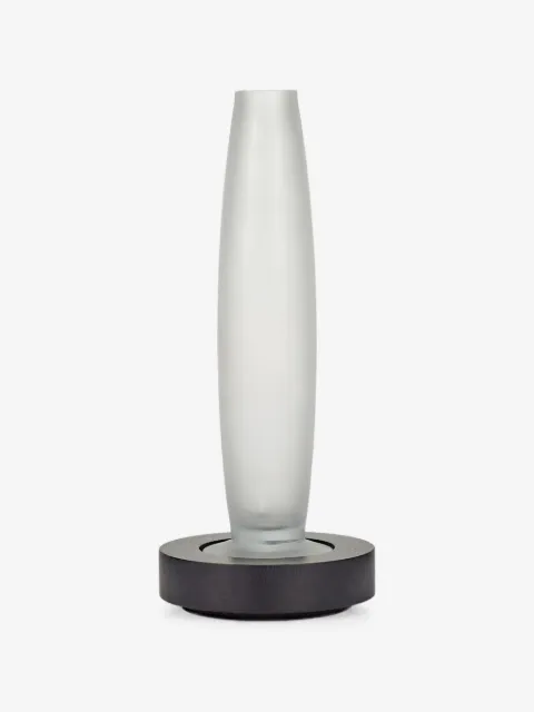 Serax LYS 2 frosted-glass wooden-base vase