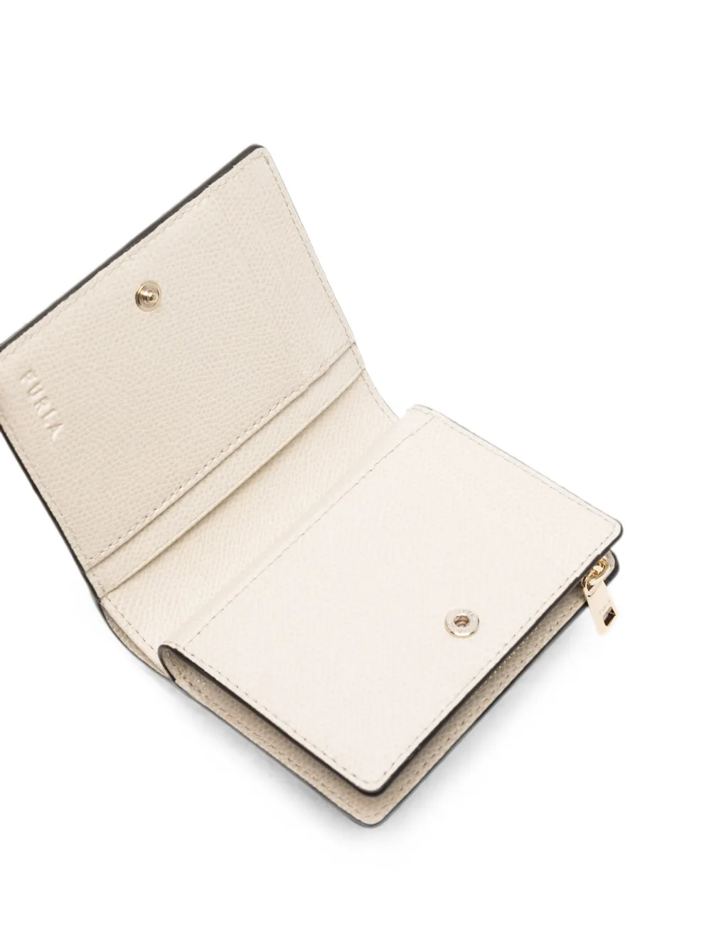 Furla Portemonnee met logoplakkaat Rood