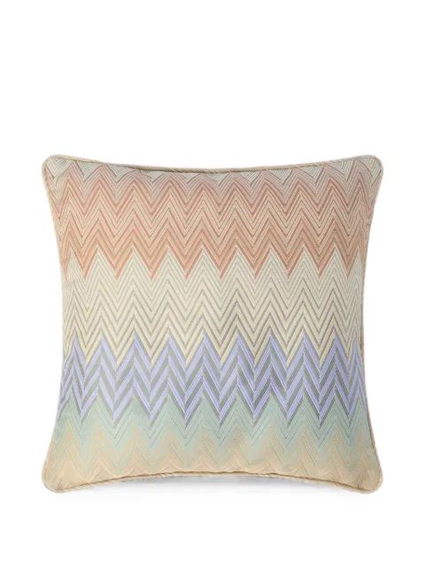 Missoni Home cojín con motivo en zigzag