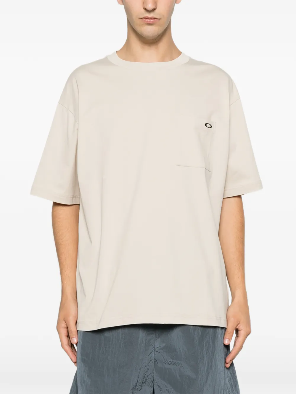 Oakley T-shirt met borstzak Beige