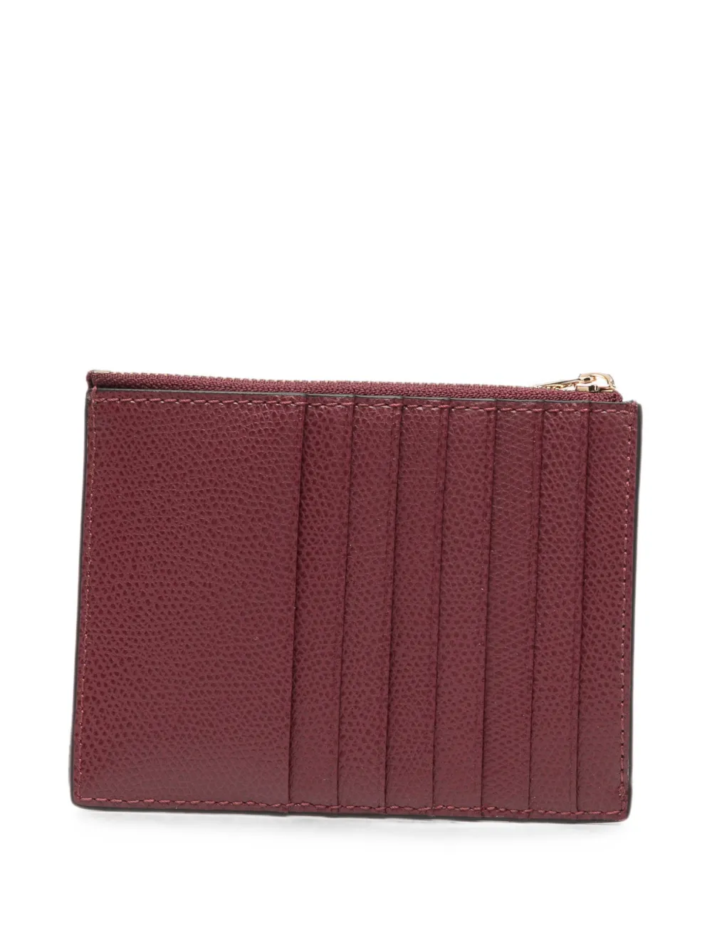 Furla Grote Camelia pasjeshouder met logoplakkaat Rood