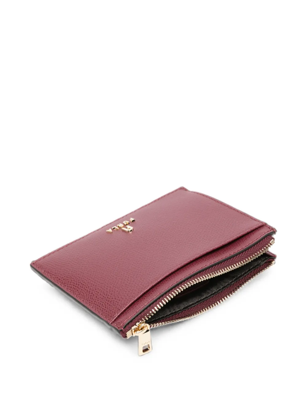 Furla Grote Camelia pasjeshouder met logoplakkaat Rood