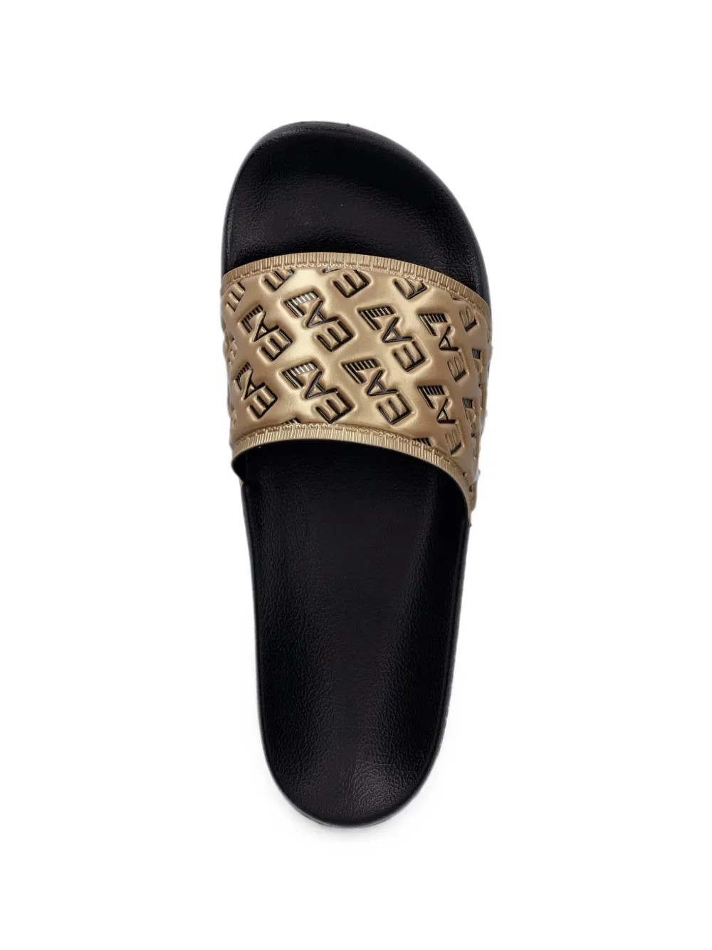 Ea7 Emporio Armani logo-detail slides Goud