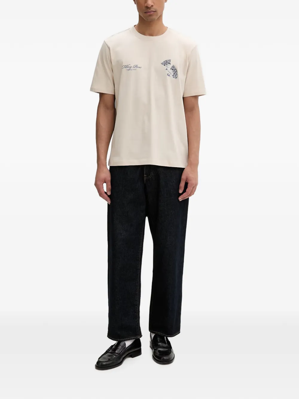 Filling Pieces T-shirt met grafische print Roze