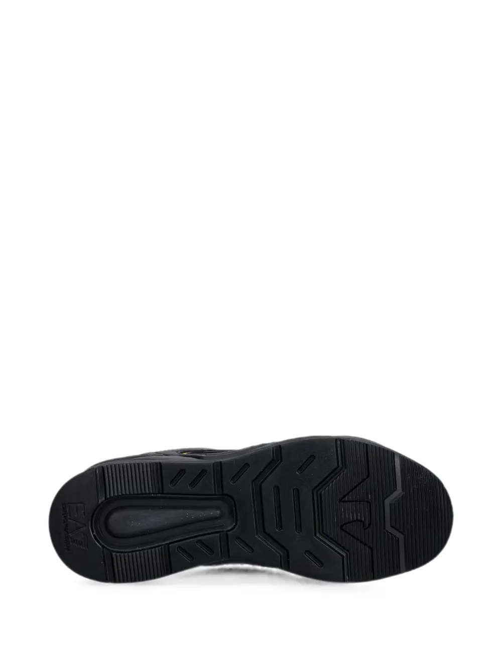 Ea7 Emporio Armani Sneakers met vlakken en logoprint Zwart