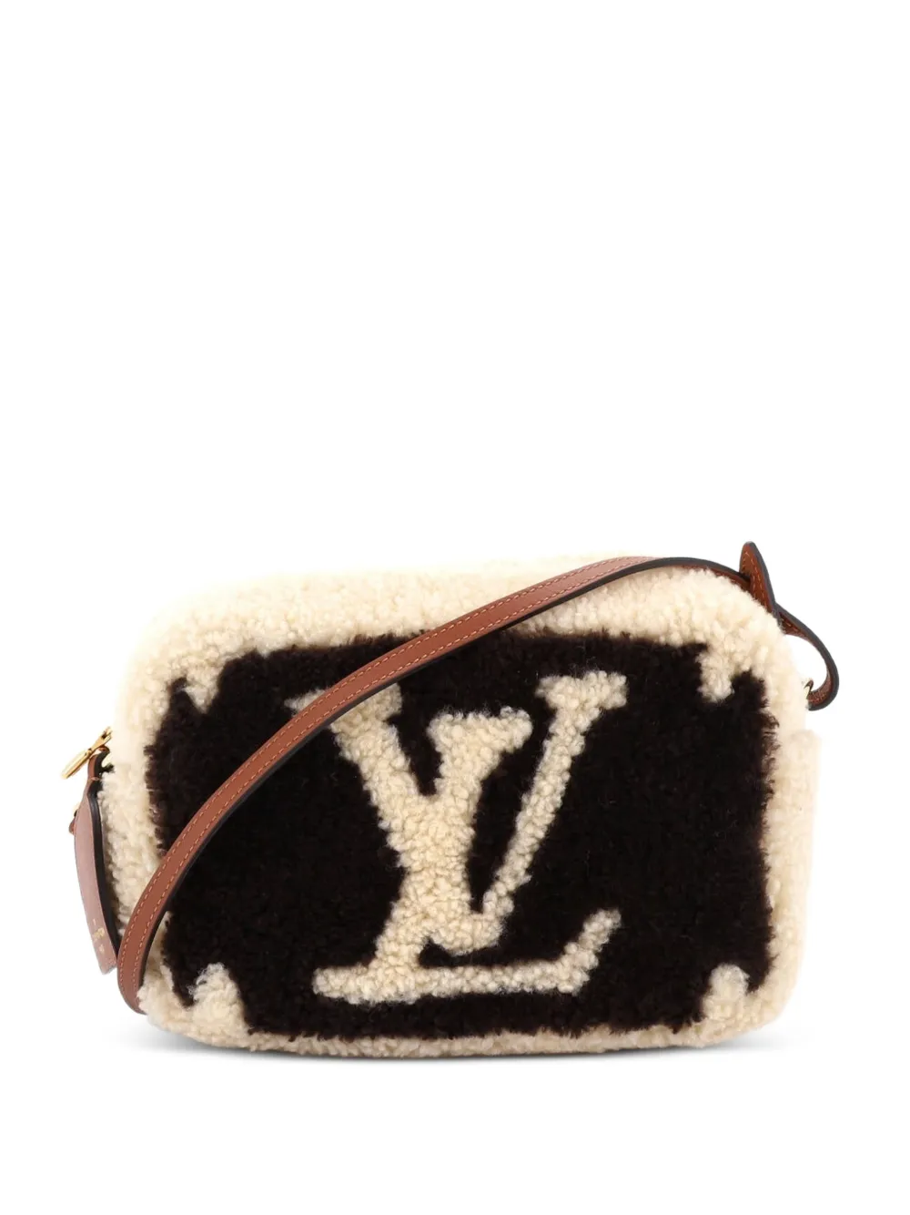 Louis Vuitton Pre-Owned Clutch Beach Pouch Giant con monogramma - Marrone