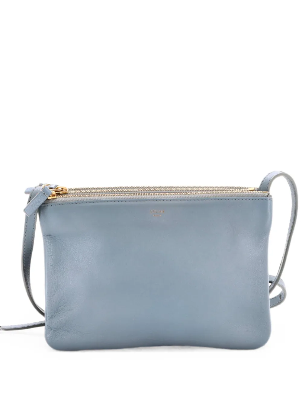 Celine Pre-Owned Trio Leather Small crossbody bag - Grigio