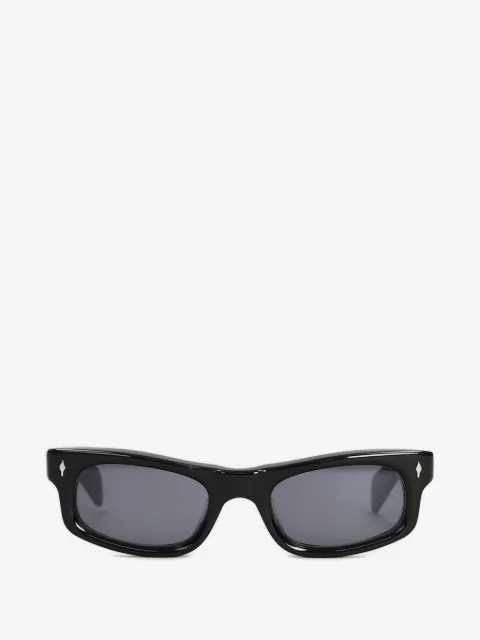 Jacques Marie Mage Initials rectangle-frame sunglasses