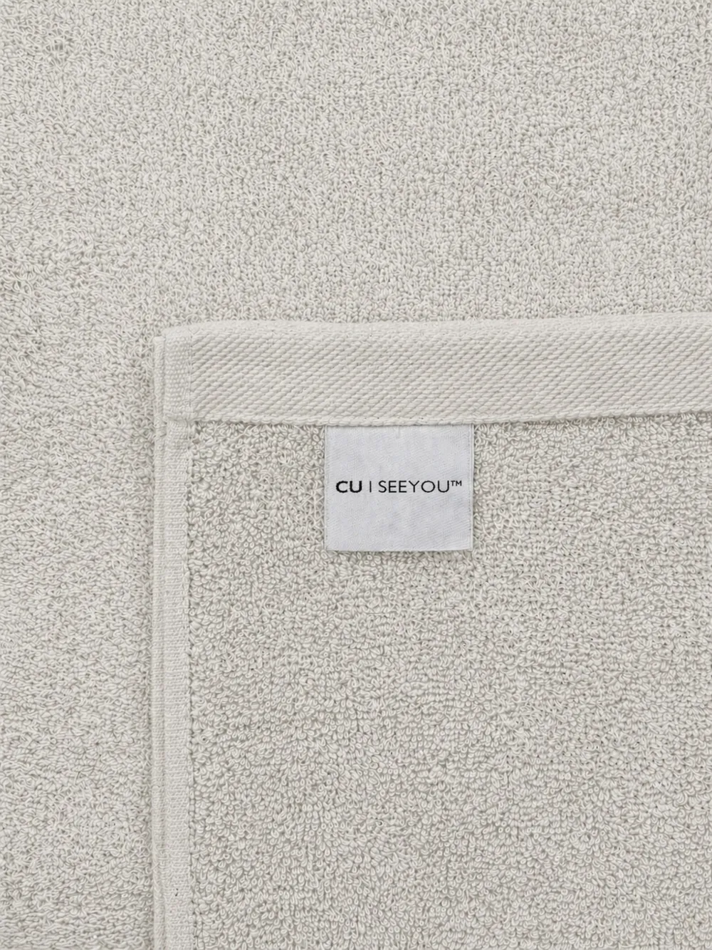  Cu I Seeyou Terry-cloth Towels - Gris 