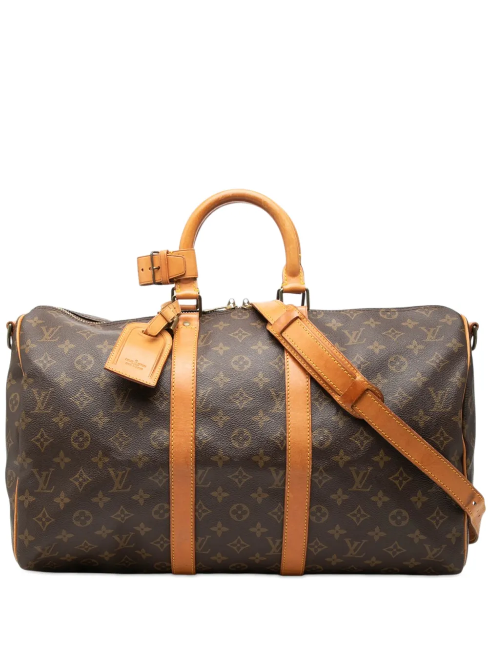 Louis Vuitton Pre-Owned 1999 Monogram Keepall Bandouliere 45 travel bag - Marrone