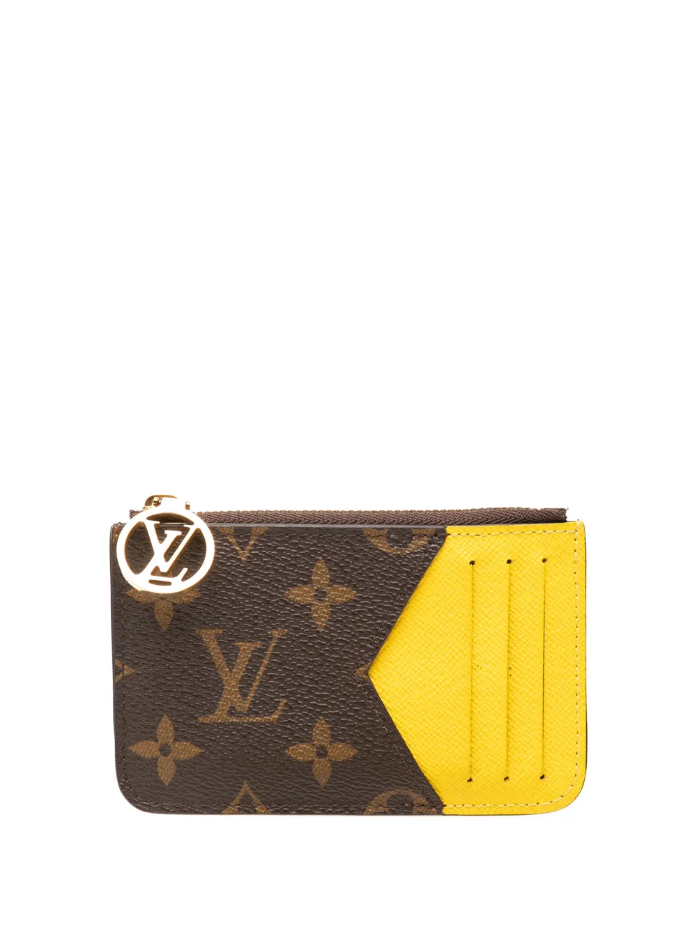 Louis Vuitton Pre-Owned 2021-2026 Monogram Romy card holder - Marrone