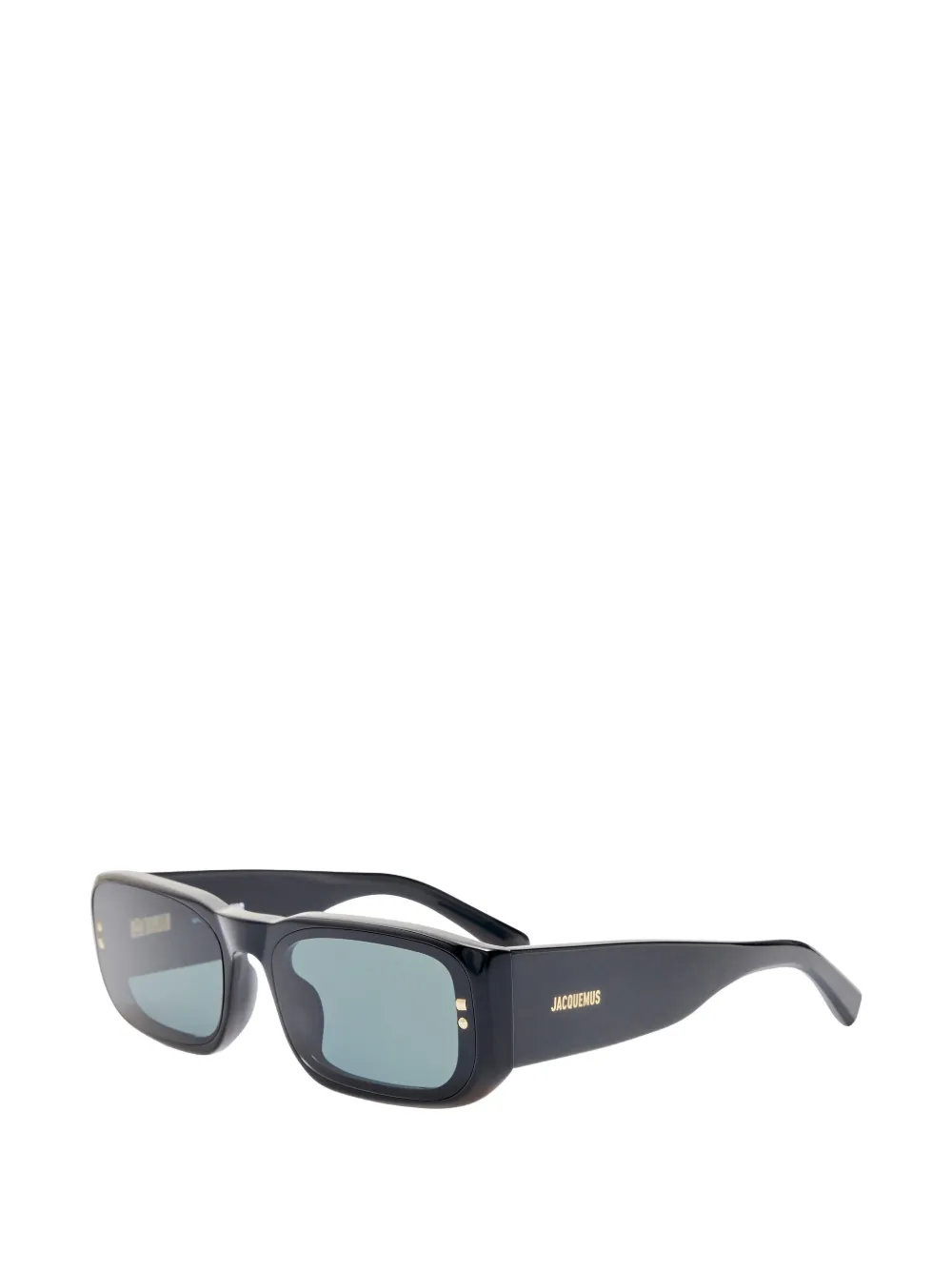  Jacquemus Gafas De Sol Con Montura Rectangular - Negro 