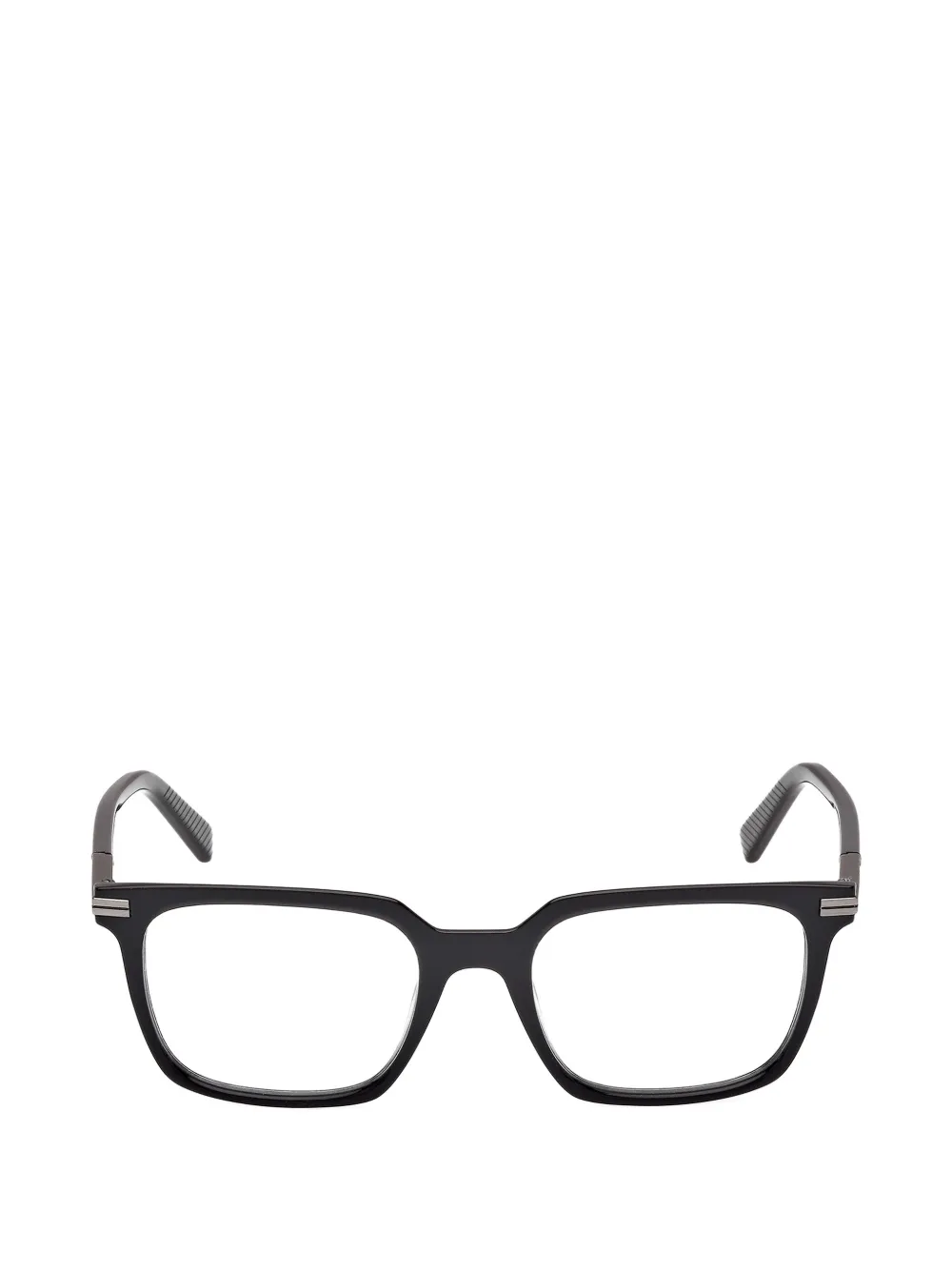 Zegna 方形镜框眼镜 | 黑色 | Image 1