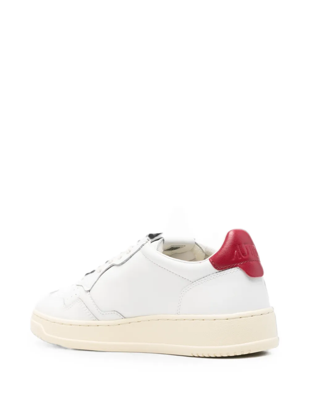 Autry Medalist geperforeerde sneakers Wit