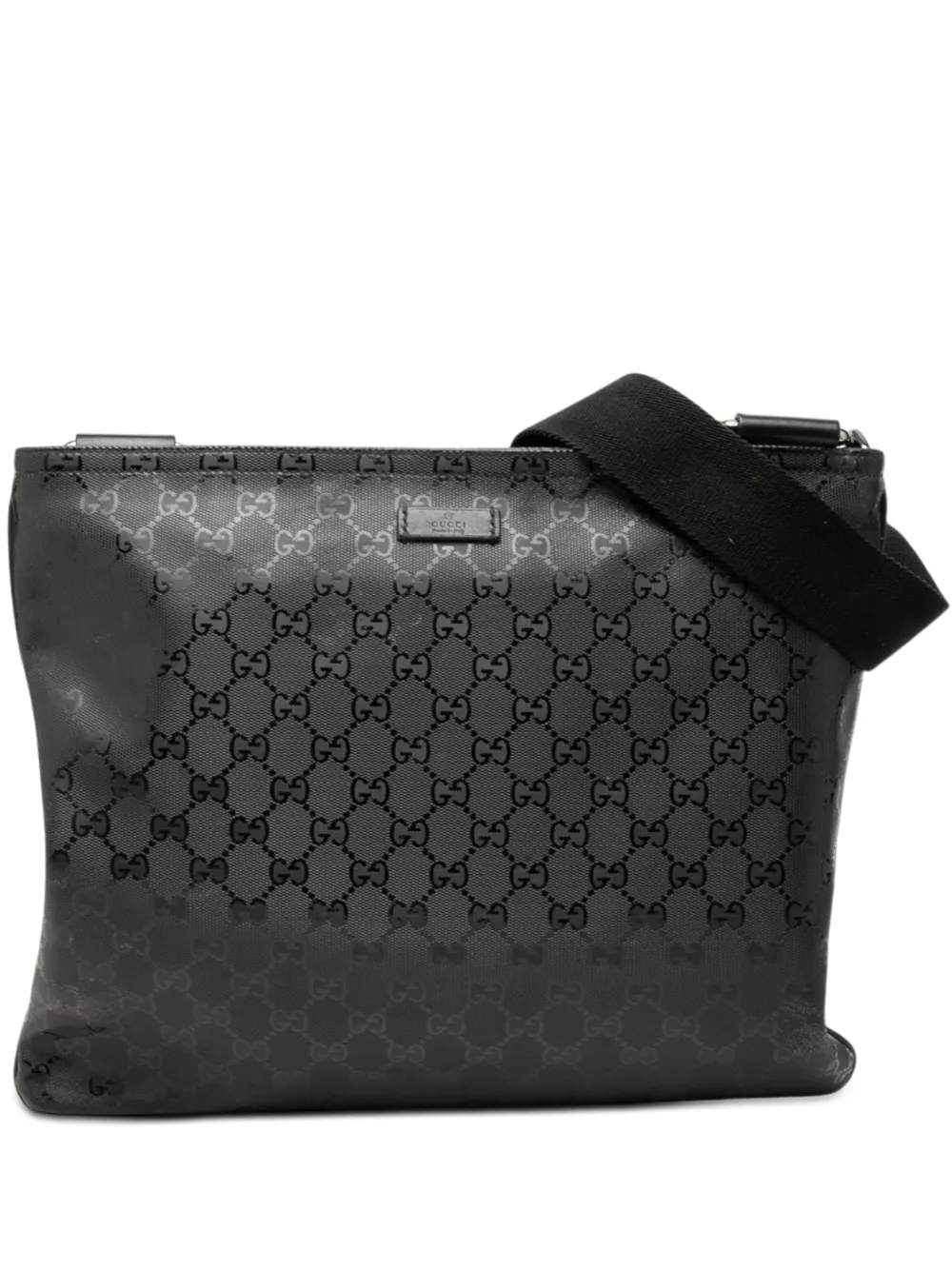 Gucci Pre-Owned 2000-2015 GG Imprime crossbody bag - Nero