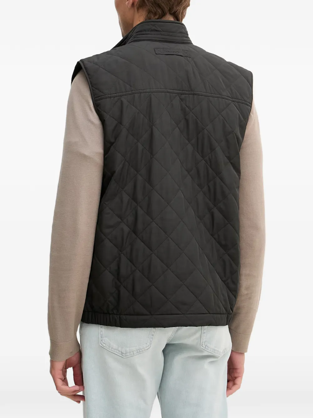 Gant Bodywarmer met gewatteerde afwerking Zwart