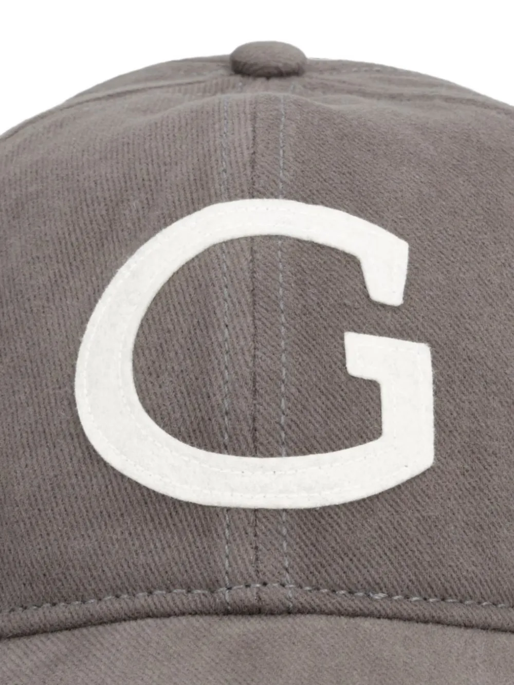 Geox Honkbalpet met logopatch Grijs