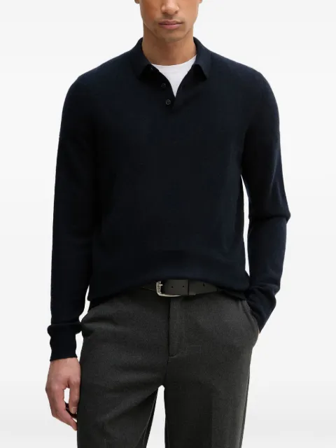 FROM FUTURE long-sleeve polo sweater