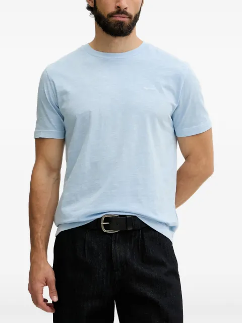 Gant logo-embroidered T-shirt