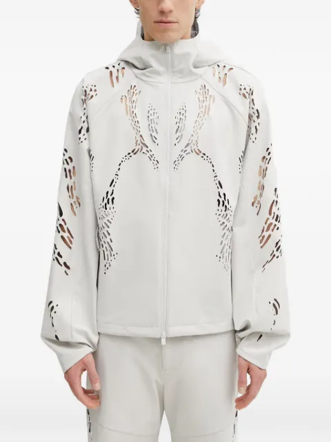 HELIOT EMIL Roan cut-out hooded jacket