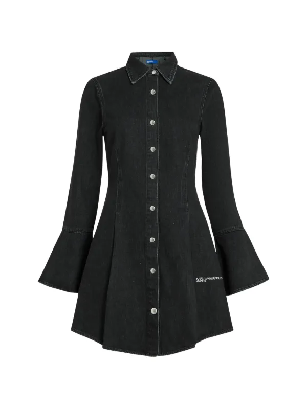 karl lagerfeld denim dress Jeans wide-sleeve | Black Dresser with 8 Drawers Color:Peony Garden Whisper Multi spandex. Culture circle Occasion_Birthday