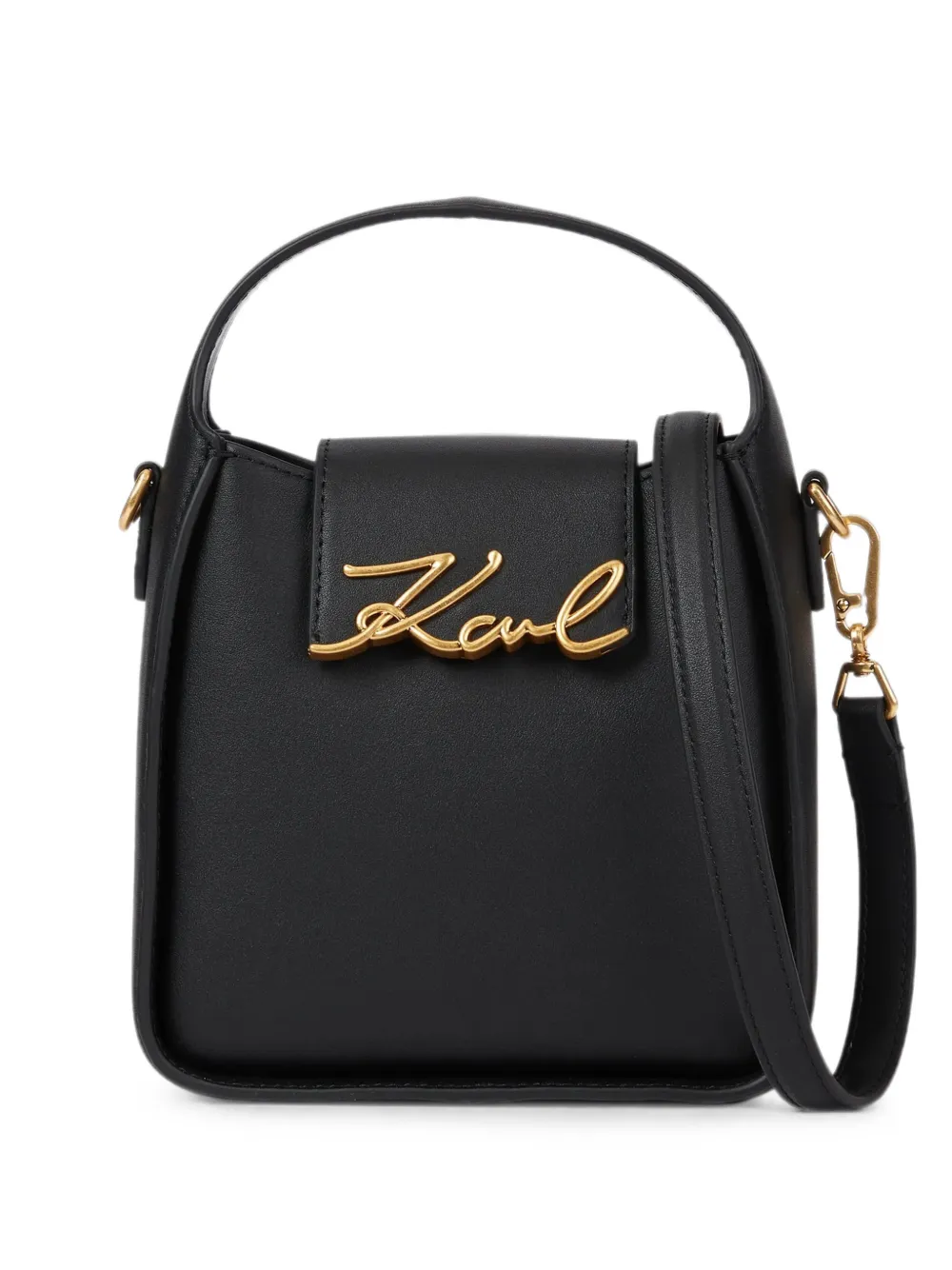 Karl Lagerfeld Kleine K/Signature Umhängetasche - Schwarz