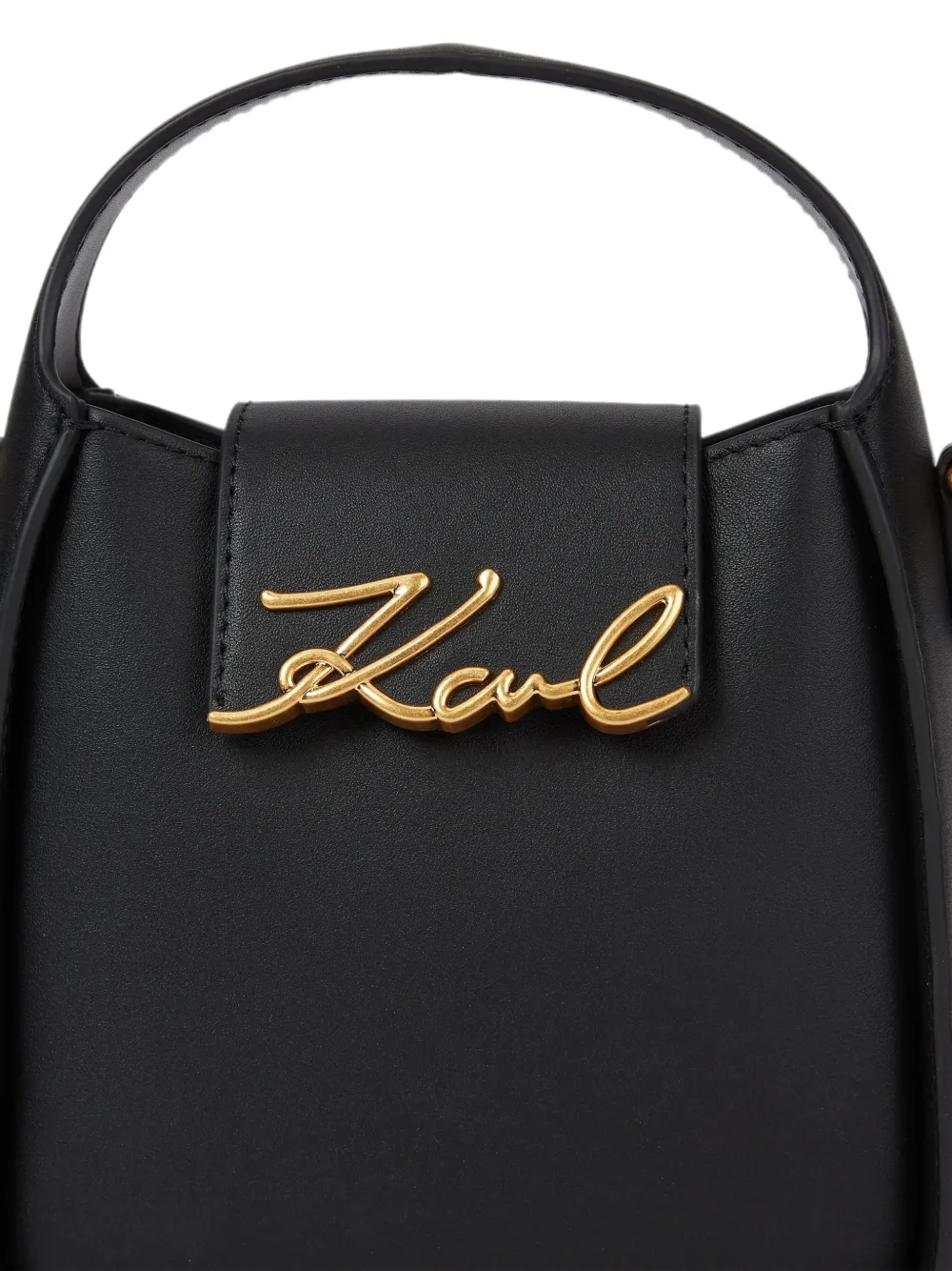 Karl Lagerfeld K Signature kleine crossbodytas Zwart