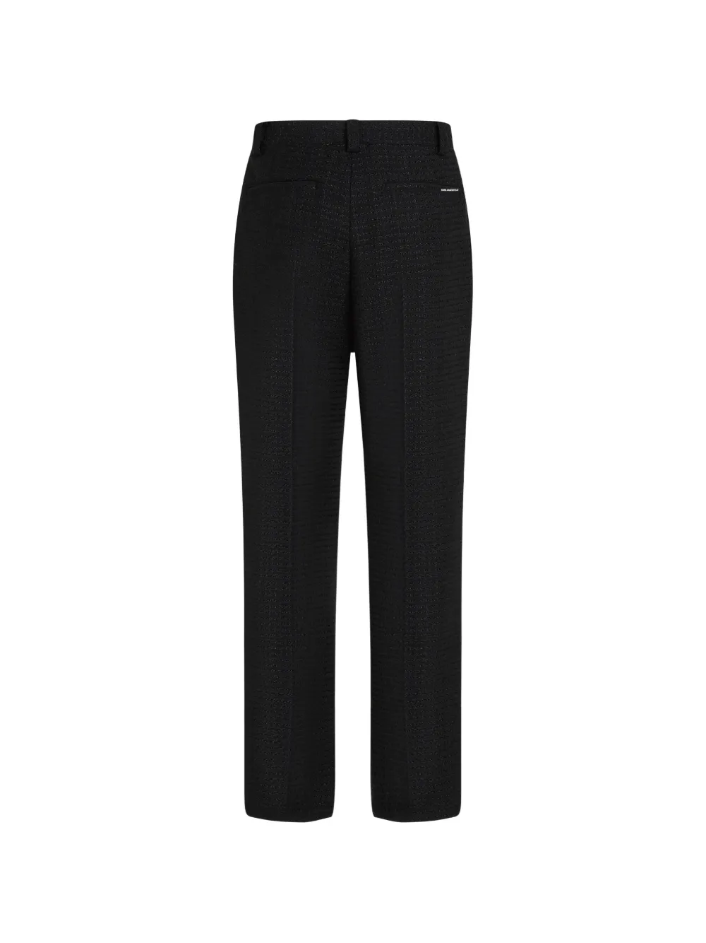 Karl Lagerfeld Bouclé broek Zwart