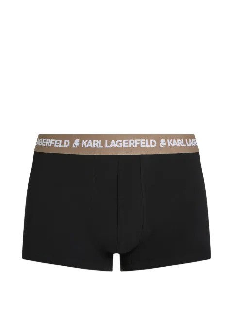 Karl Lagerfeld logo trunks (pack of three)