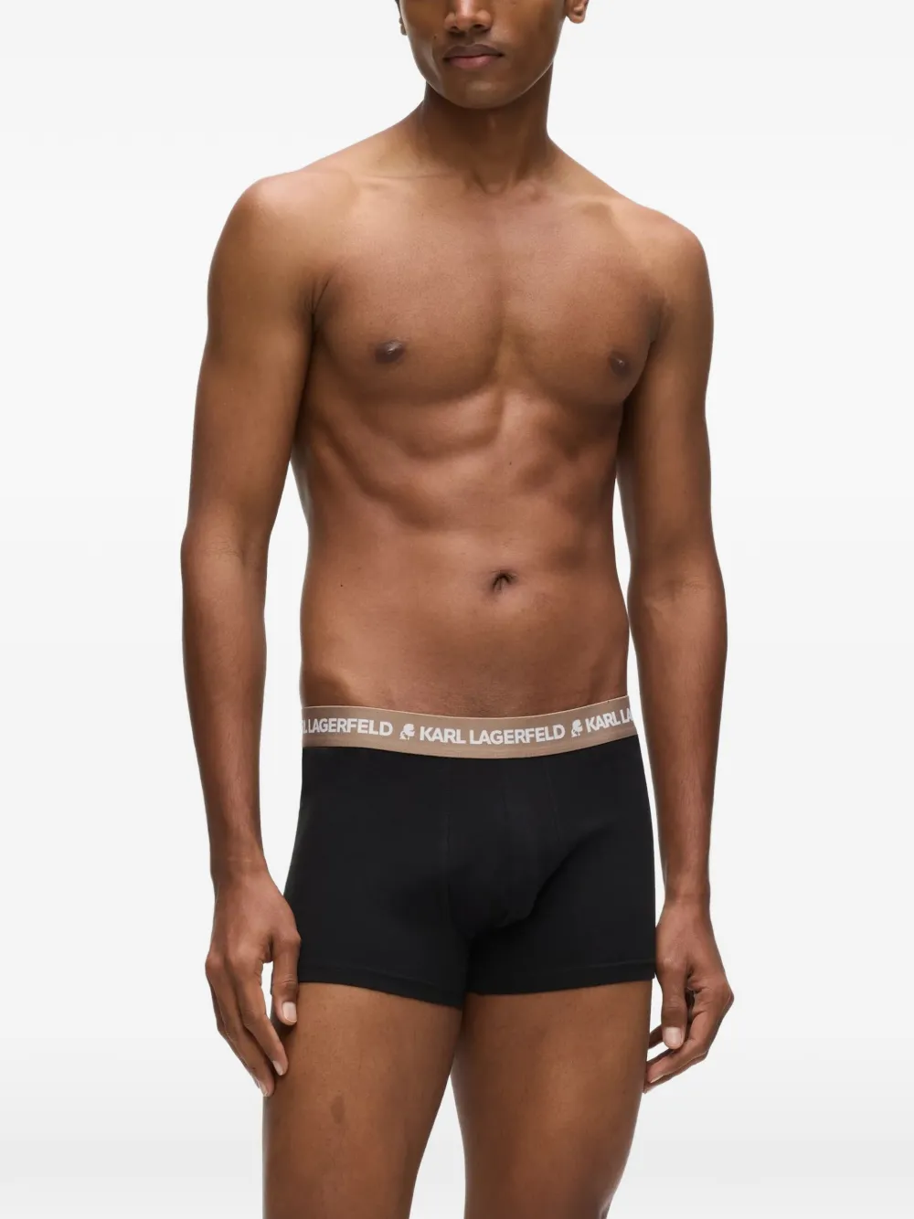 Karl Lagerfeld Drie boxershorts Zwart