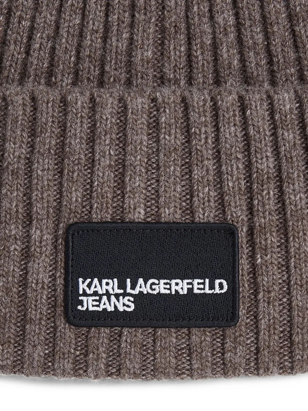 Karl Lagerfeld Jeans Muts met logopatch Grijs