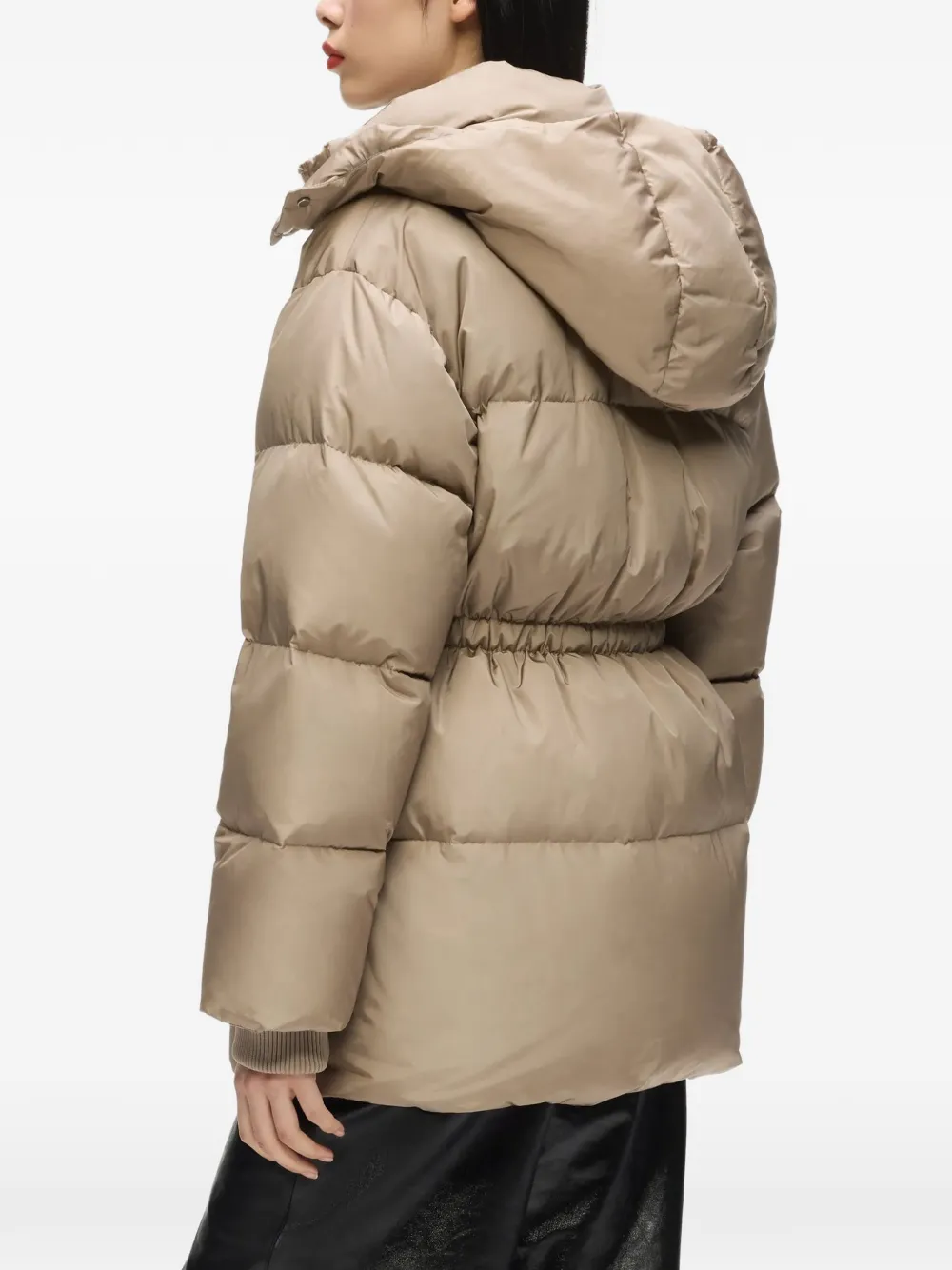 Karl Lagerfeld Getailleerd donsjack Beige