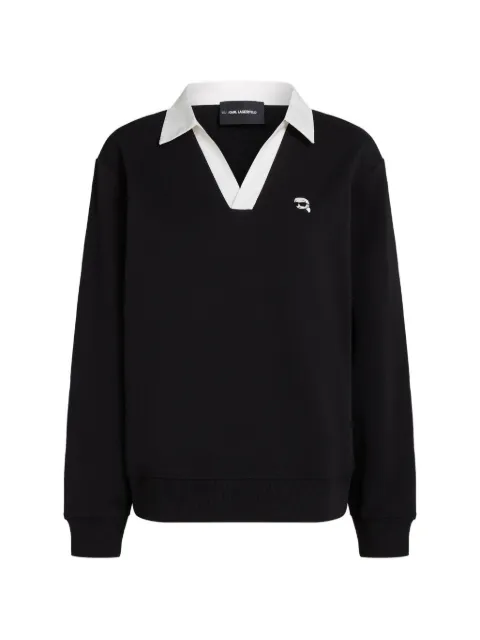 Karl Lagerfeld Ikon V-neck sweatshirt