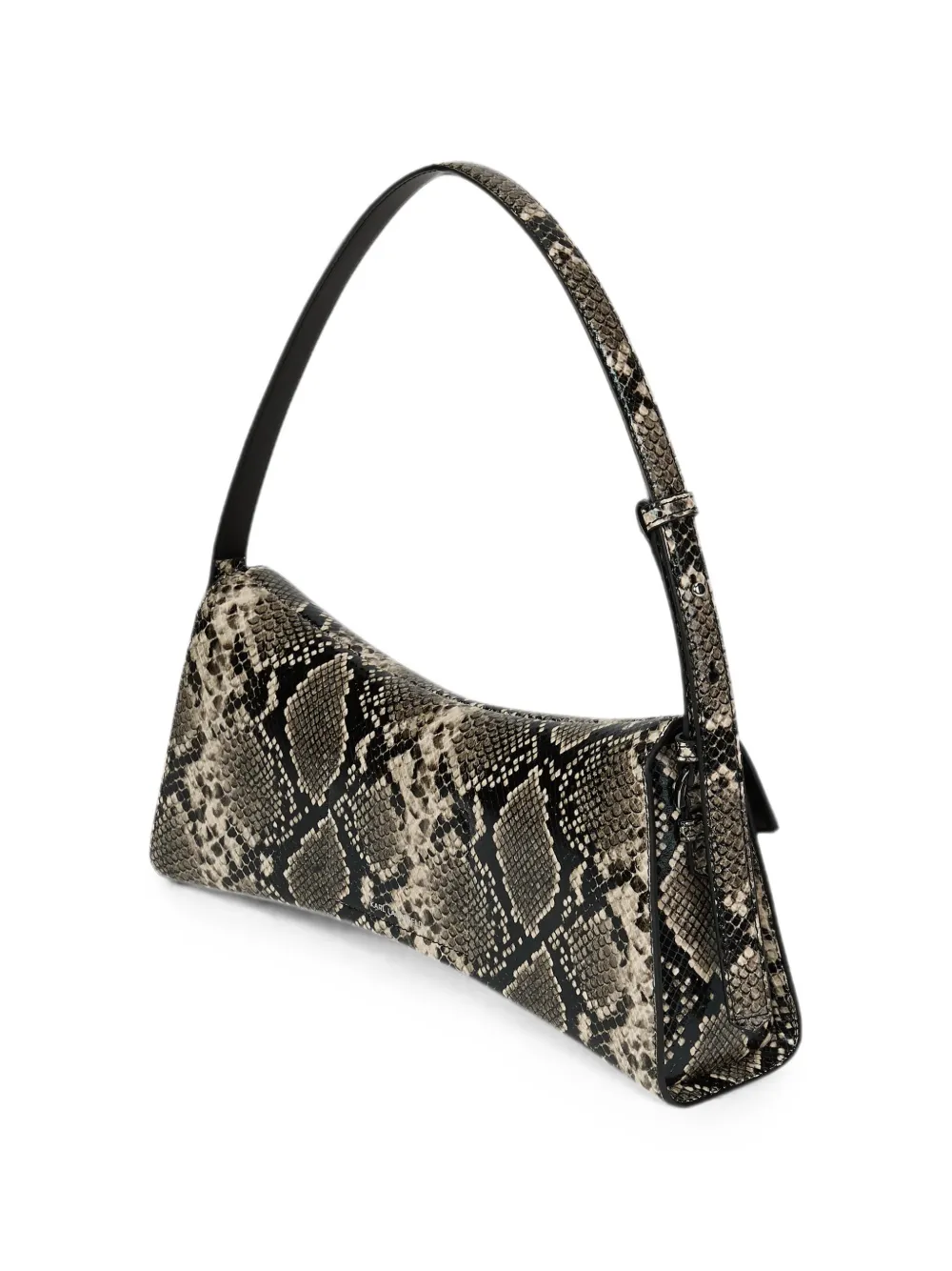 Karl Lagerfeld K Autograph Twist langwerpige schoudertas Beige