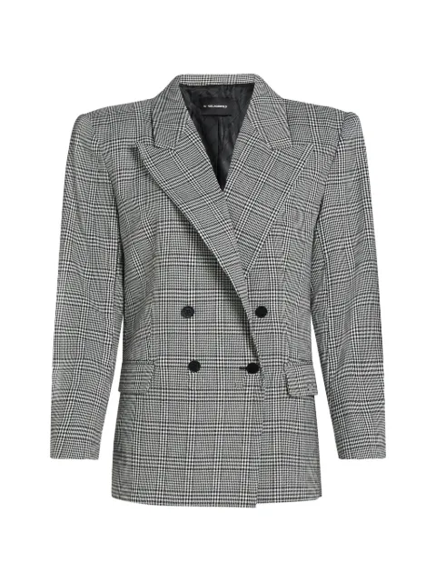 Karl Lagerfeld blazer structuré à carreaux