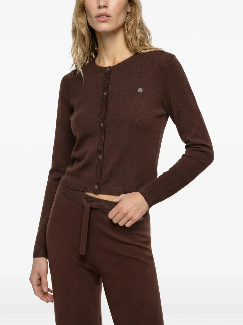Karl Lagerfeld Autograph loungevest Bruin