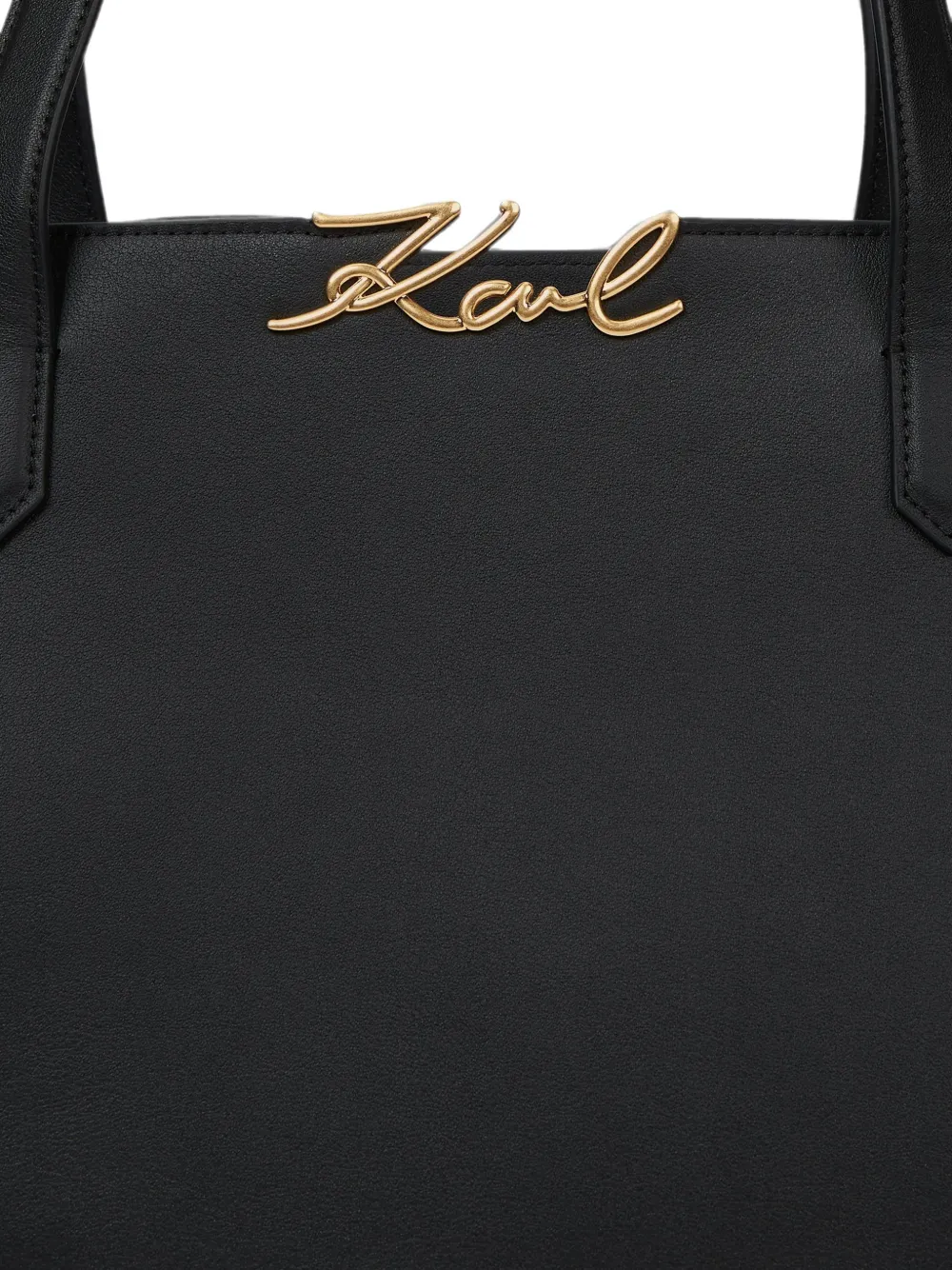 Karl Lagerfeld Medium K Signature shopper Zwart